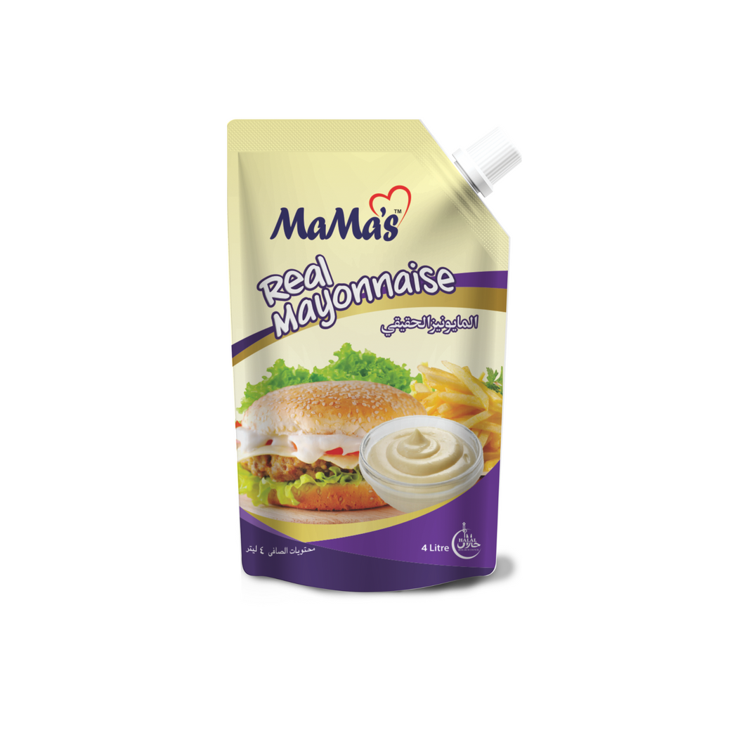 Mama's Real Mayonnaise Pouch 4 Liter