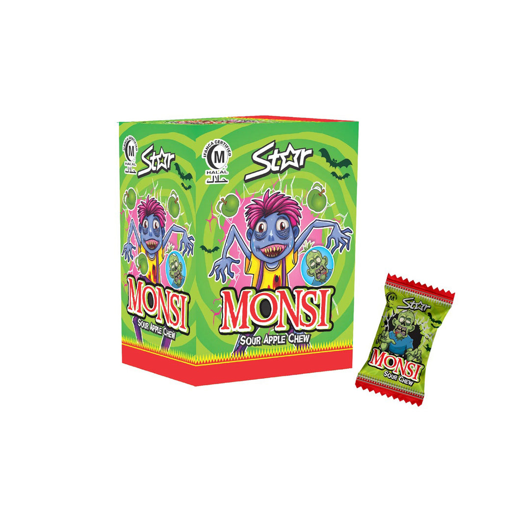Star Monsi Chew Apple Box
