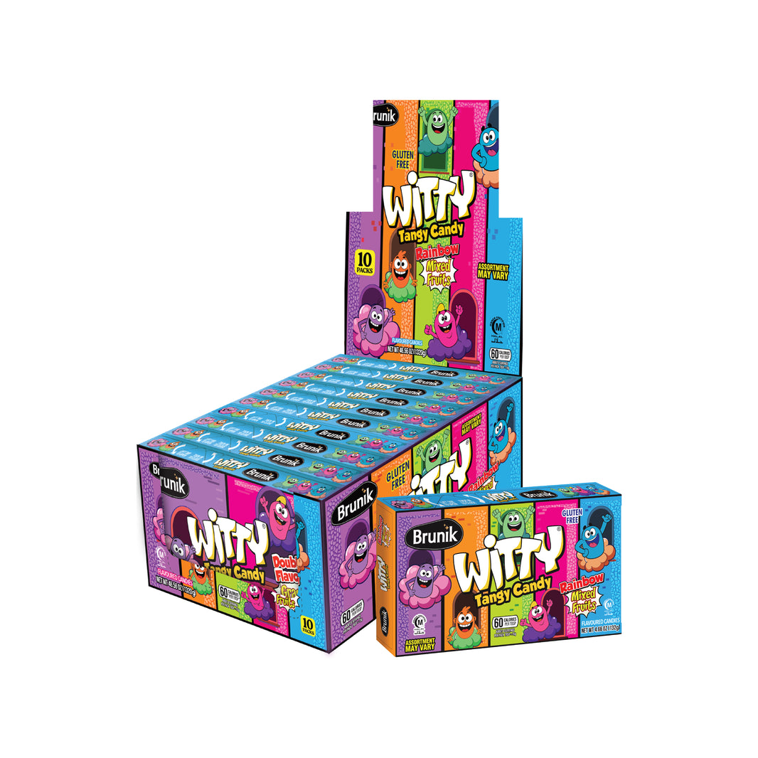 Witty Tangy Candy Rainbow Mixed Flavor