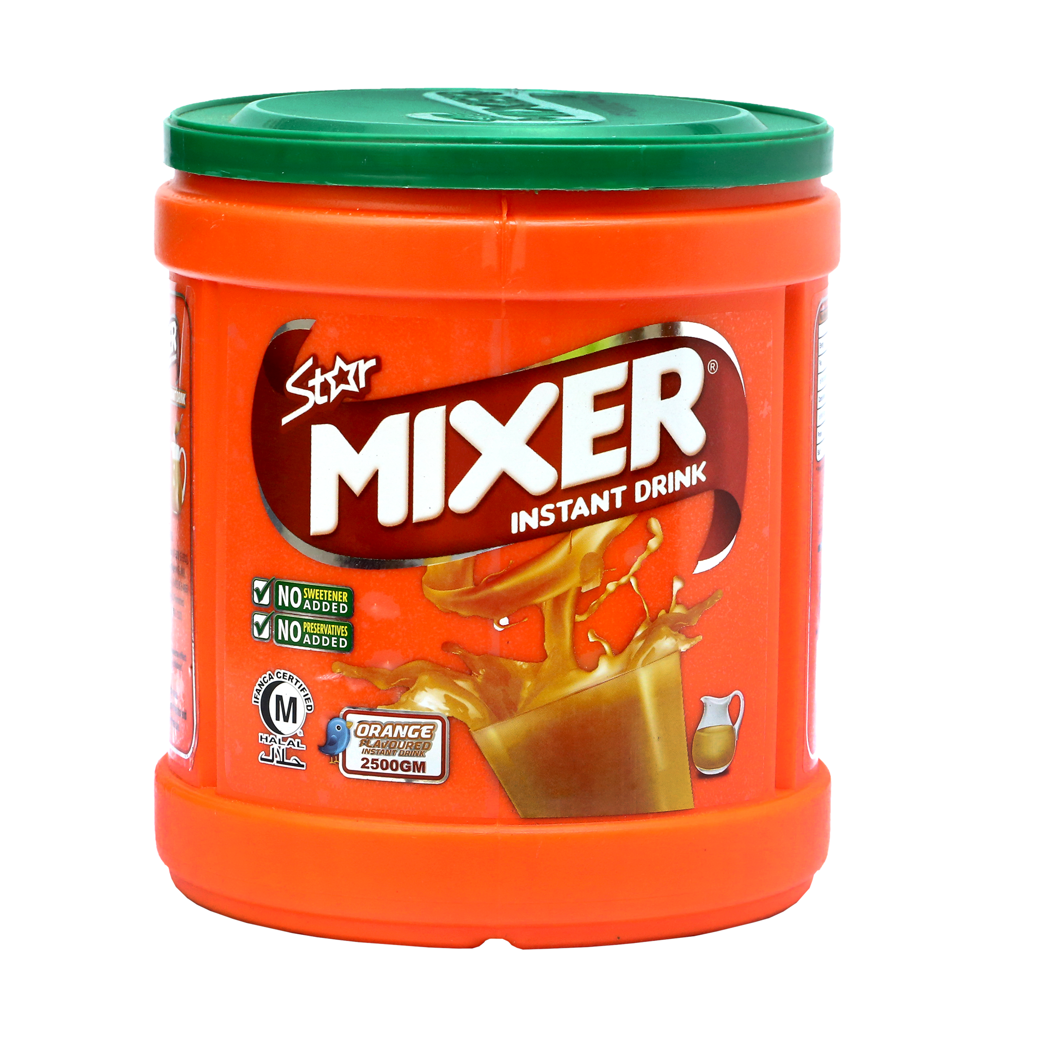 Star Mixer | Orange Jar - 2500 Gm